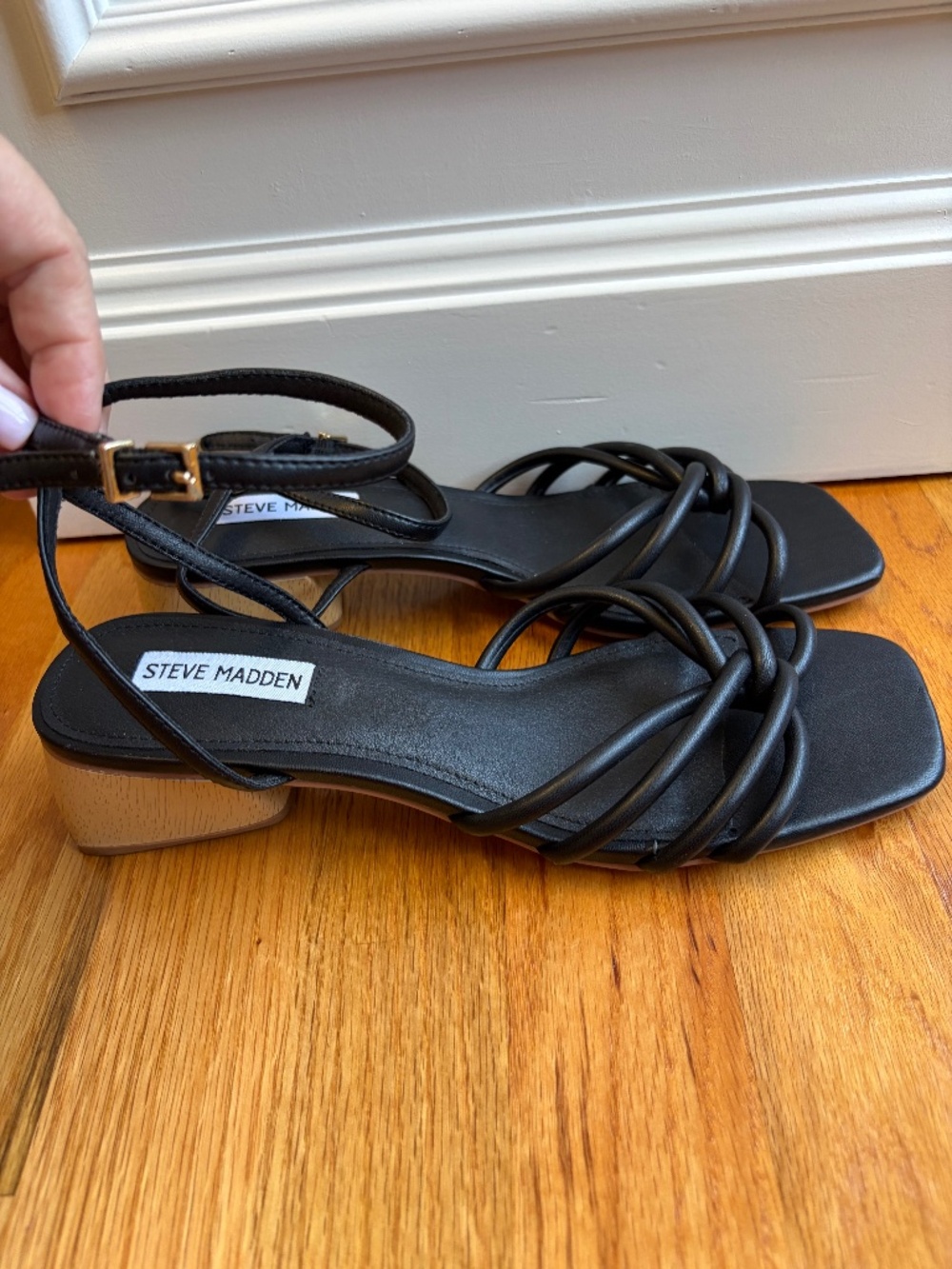 Steve Madden Block Heel Sandals 9.5